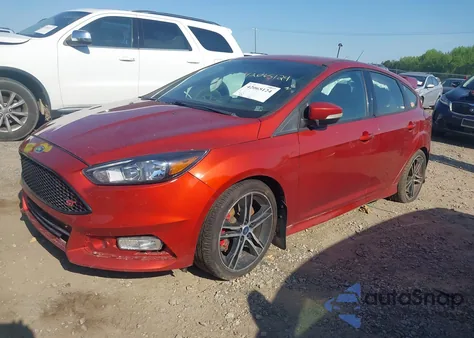 2018 Ford Focus St из США, поврежденный, VIN 1FADP3L93JL318659